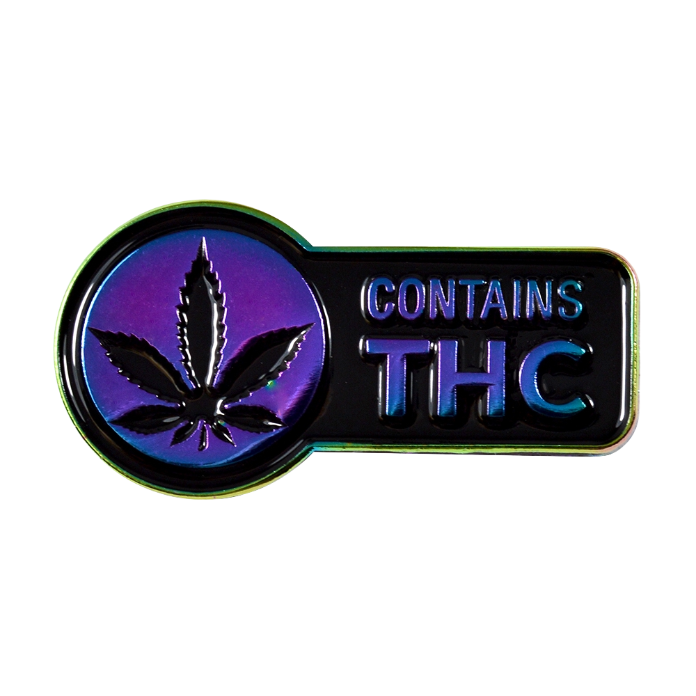 Kush Collective - Contains THC Rainbow Dank Pin